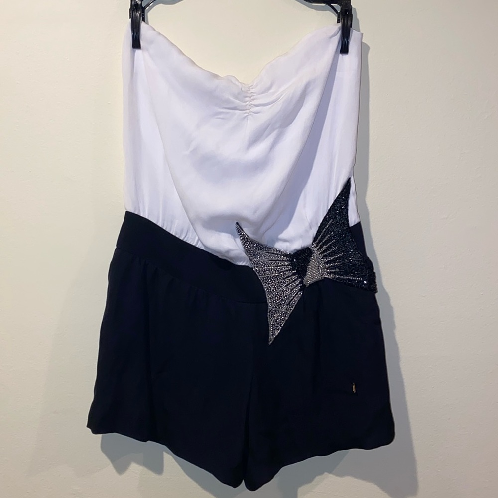 Tt Sequin Bow Romper